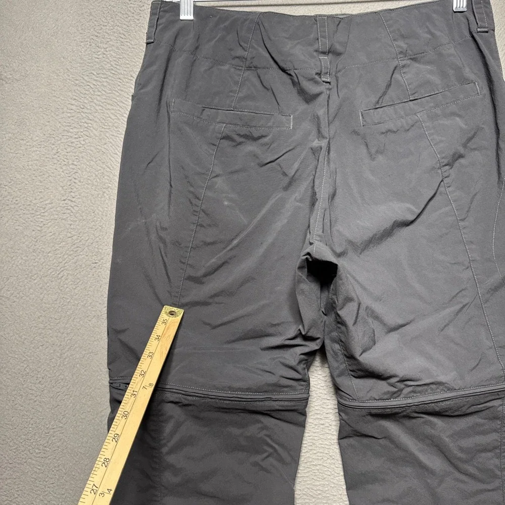 The North Face Paramount Pants Mens 34x31 Gray Convertible Trail‎ Hiking Outdoor
